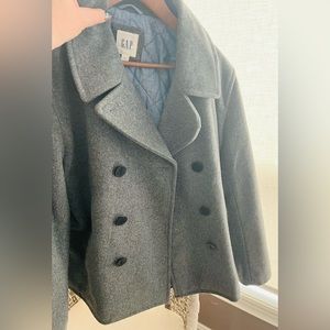 Men’s wool pea coat